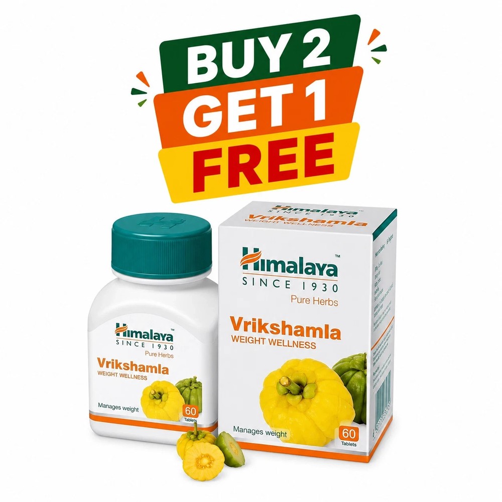 🌿 Himalaya Vrikshamla – 1 Box (60 Tablets) | Buy 2 Get 1 Free | Expiry 05-2027