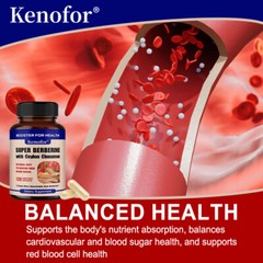 Super Berberine Capsules With Ceylon Cinnamon For Heart,Blood Sugar Support