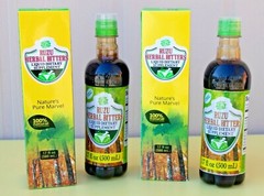2 BOTTLES Ruzu Herbal Bitters 500ml (17.0 fl oz) Nature’s Pure Marvel