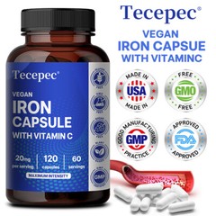 Iron Builder Blood Supplement, Absorbs Easily Raise Hemoglobin Levels