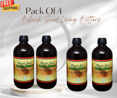 Black Seed Living Bitters 16oz Organic Detox Health Remedies Original Herboganic