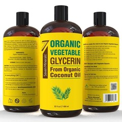 Natural Vegetable Glycerin 32 oz – Perfect Carrier Oil for DIYs & Aromatherapy