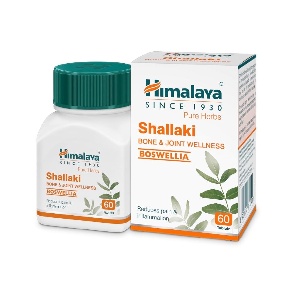 Shallaki Himalaya OFFICIAL USA 3 BOX 180 TABLETS Vegetarian Botanical 100%Pure