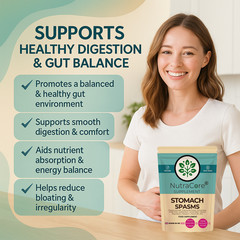 STOMACH SPASMS COMPLEX 700mg Capsules-Relaxing Inflammation & Digestive Muscles