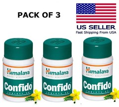 Confido Himalaya 60 Tablets USA Seller Free Shipping Pack Of 3