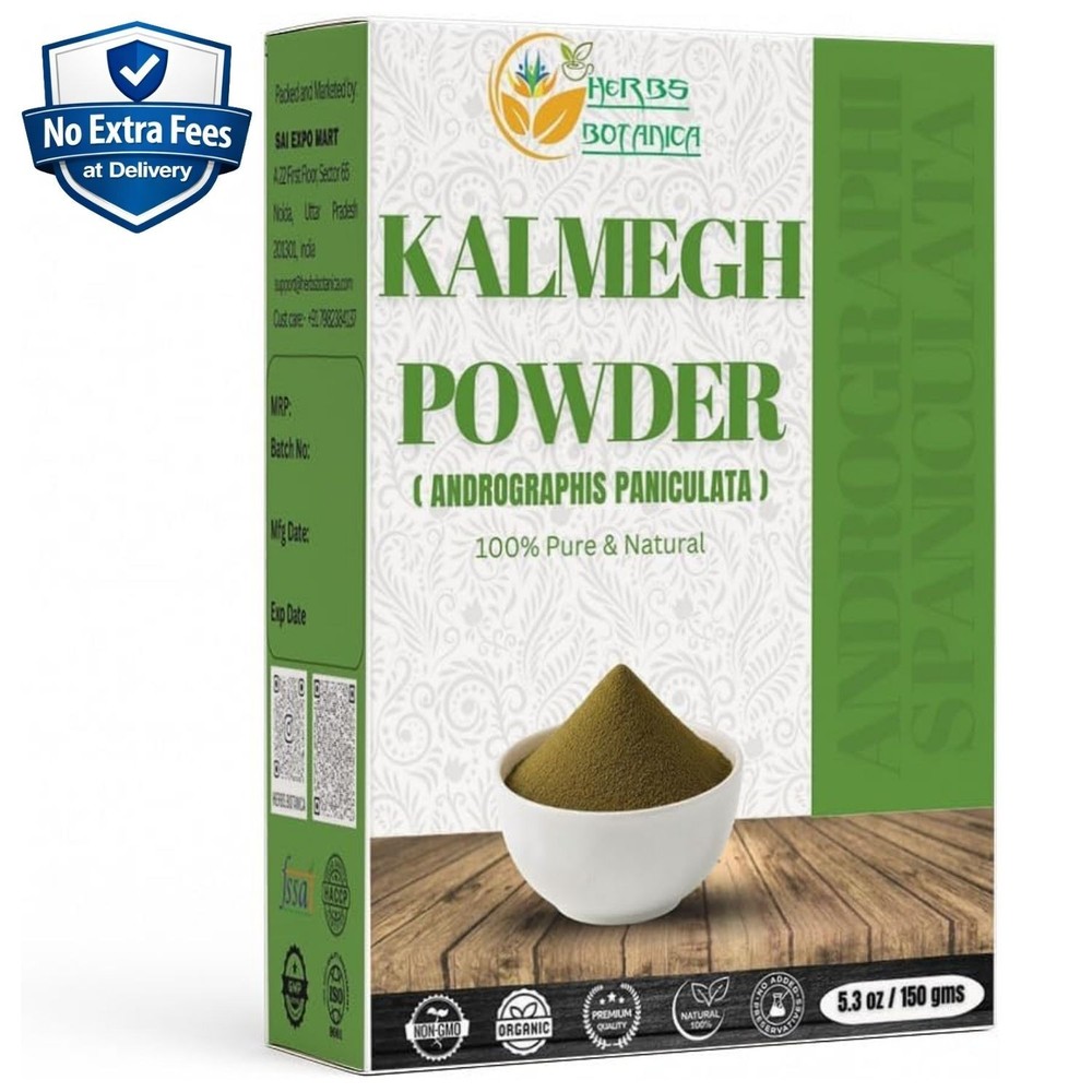 Kalmegh Powder 5.3 oz (Andrographis Paniculata) 100% Pure & Natural