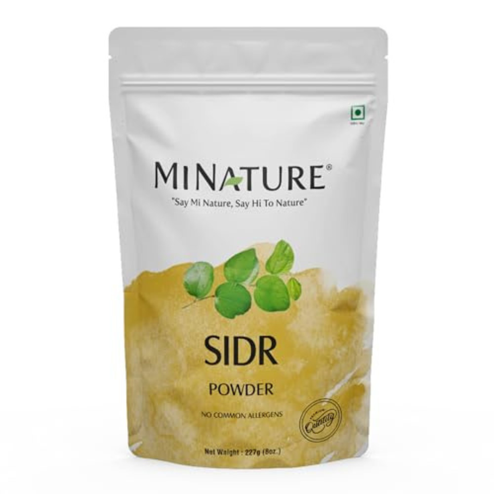 Sidr Powder by mi nature | 227g (8oz) (0.5 lb) | Sidr leaves Powder for hair