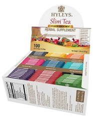 HYLEYS Slim Tea 9 Flavor Assortment 100 Ct – Weight Loss Herbal Supplement Clean