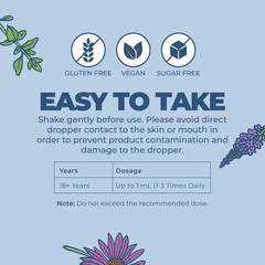 MARYRUTH’S Organic Lymphatic Support Liquid Drops Herbal Blend 1 fl oz