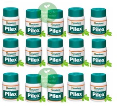 Himalaya Pilex Tablets 60 Tabs x15 | Herbal Piles Support | Exp 03/2027