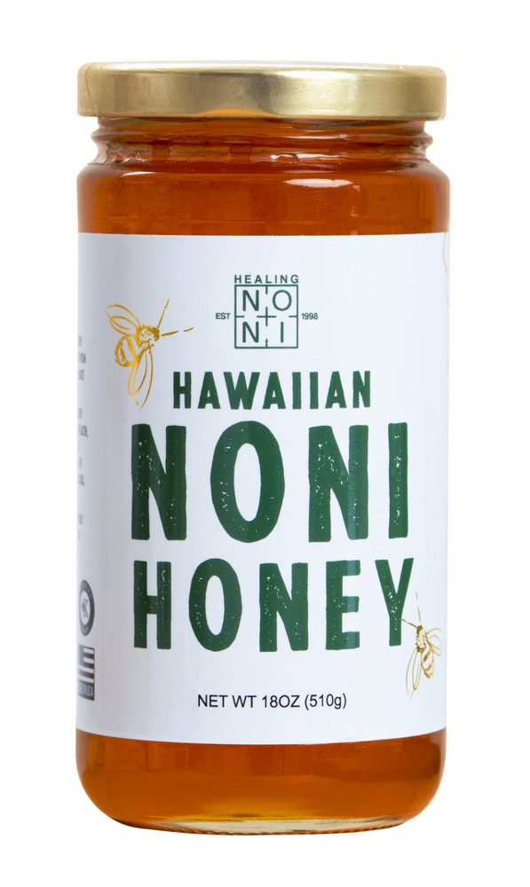 Healing Noni ® Hawaiian Noni Honey – 18oz Jar x 1