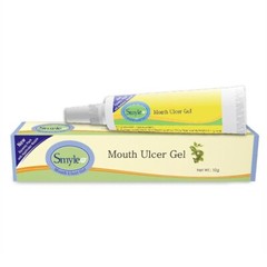 2 x Smyle Mouth Ulcer Gel 10gm reduces the burning sensation & swelling
