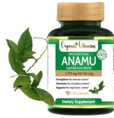 Anamu 1250Mg 100% organically growth 240 capsules organic vitamins vitamisan