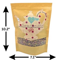 Balancing Herb Blend Chasteberry, Rose, Papaya Leaf Tea Loose Herb Infuse 3.5 oz