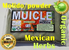 Muicle Muitle Muycle Mexican Honeysuckle Powder Natural Purifica la sangre 3oz !