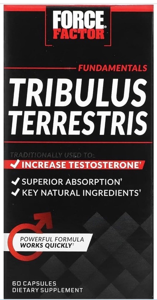 Factor Tribulus Terrestris Suplemento de Refuerzo de Xido Nítrico, 60 Cápsulas