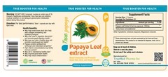 TrueMed Papaya Leaf Extract Support for Immunity and Promotes Good Hair, Skin