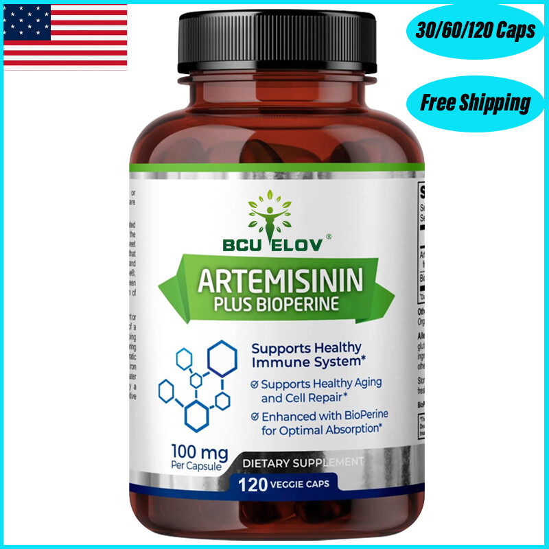 Artemisia Annua Extract Capsules Enhanced with BioPerine for Optimal Absorption