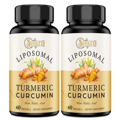 Liposomal Turmeric Curcumin Supplement 2000mg, 95% Curcuminoid Extract