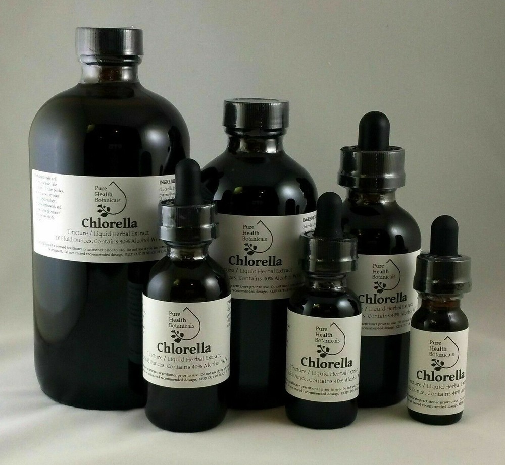 Chlorella Tincture, Extract, Chlorella Pyrenoidosa, Heavy Metal Chelation, Algae