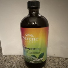 Serene Herbs Organic Soursop & Turmeric Bitters Liquid 16 fl oz