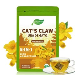CHLORO Cat’s Claw Herbal Tea Bags | 8-in-1 Botanical Harmony with Floral Essence