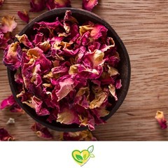 Rose Petals Red Flower Organic Rosa canina Natural 28.3g | 1 oz Edible Floral