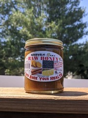 RAW HONEY & GINGER-TURMERIC-CINNAMON-BLACK SEED-PROPOLIS-POLLEN 12oz BLACKSEED