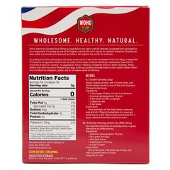 WOHO American Ginseng #104.4 Long Small #1 4oz Box