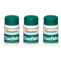 3 packs X Himalaya Confido Tablets (60tab) Tablets/ free shipping