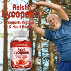 Reishi Lycopene 300mg – Anti-Aging, Anti-stress, Digestion and Prostate Health