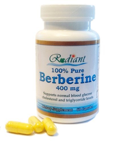 Radiant Berberine, 100% Pure, Best Quality, 60 Caps, 30-Day Supply