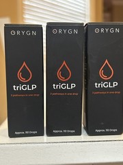 Orygn TRIGLP Natural Wellness Routine Drops- includes 3 bottles
