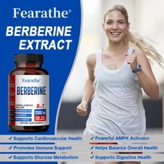 BERBERINE HERBAL COMPLEX INCLUDE: 8 IN1 Capsules-Healthy metabolism of fat