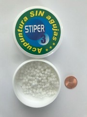 Stipers (Spongy Quartz Crystal Pieces) for Point Stimulation and Pain Relief