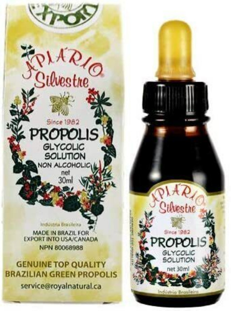 Apiario Silvestre Brazilian Bee Propolis Glycolic Solution Immunity 1 fl. oz NEW