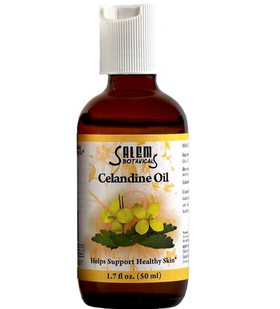Celandine Oil 50 ml 1.7 fl.oz Healthy Skin All Natural Salem Botanicals