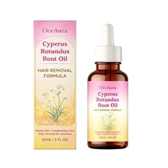 2 Pack Cyperus Rotundus Oil for Hair Removal Reducing Body Hair Growth Men Women