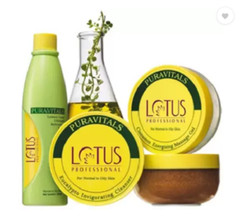facial kit by Lotus Professional Puravitals Facial Kit/6 Items in set/Salon Pack