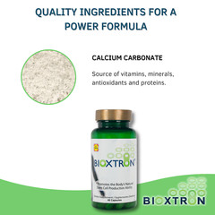 Bioxtron Natural AFA Stem Cell Supplement Support Joints & Muscles Immune 60 cap