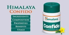 Himalaya Confido Tablet Pack of 5 x 60 Tab Each For Men’s Health Free Ship 2028