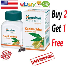 Himalaya KAPIKACHHU Natural For Men Wellness With Free Shipping – 60 Tablets