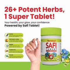 Hamdarrd Safi Tablet for Healthy & Glowing Skin | Natural Blood Purifier- 60 Tab