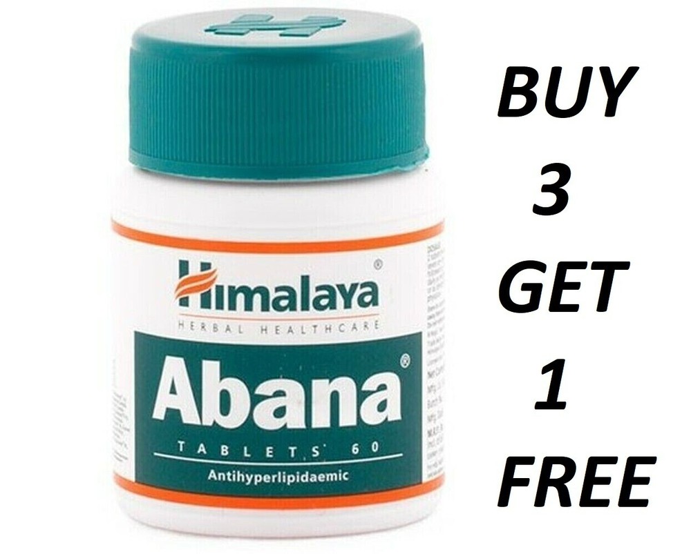 Himalaya Abana 60 Tablets Pack Free Worldwide Shipping BUY 3 GET 1 FREE
