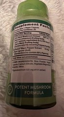 Lions Mane Mushroom Supplement, 2100mg, 50 Capsules Exp 04/2027