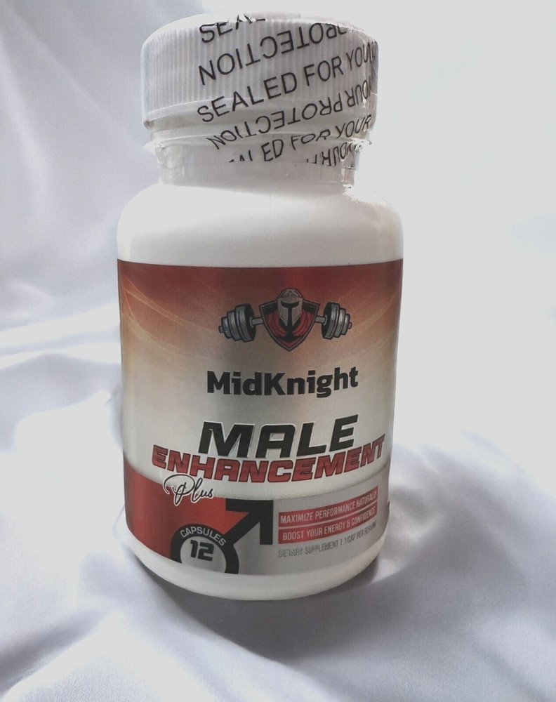 3x Bottle MiDKnight Plus Fast Acting Male Performance 36 Pills