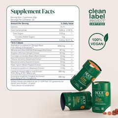ROOT LABS 10-in-1 Alpha Shilajit Gummies | 4000 mg Pure 60 Count (Pack of 1)