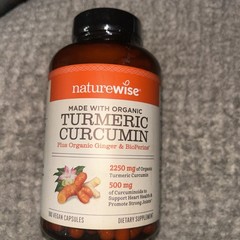 Turmeric Curcumin 2250mg 95% Curcuminoids BioPerine Joint Immune Vegan 180 Caps