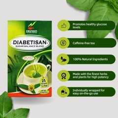 Deabetisan Herbal Tea – 100% Natural Sugar Balance Tea Blend 25 Teabags from Per