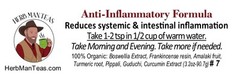 Ayurvedic Anti-Inflammatory Formula #7 by Master Herbalist, Khabir Southwick